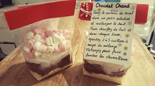 Kit chocolat chaud – Cadeaux gourmand Noël