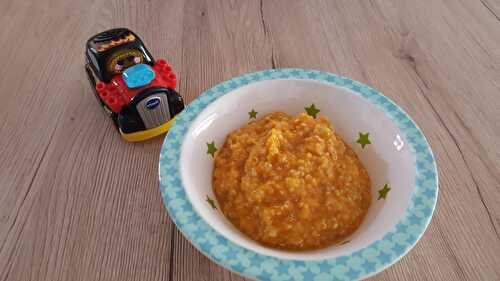 Petit pot de quinoa, courge et carotte (9 mois)