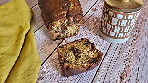 Bananabread noisette et chocolat