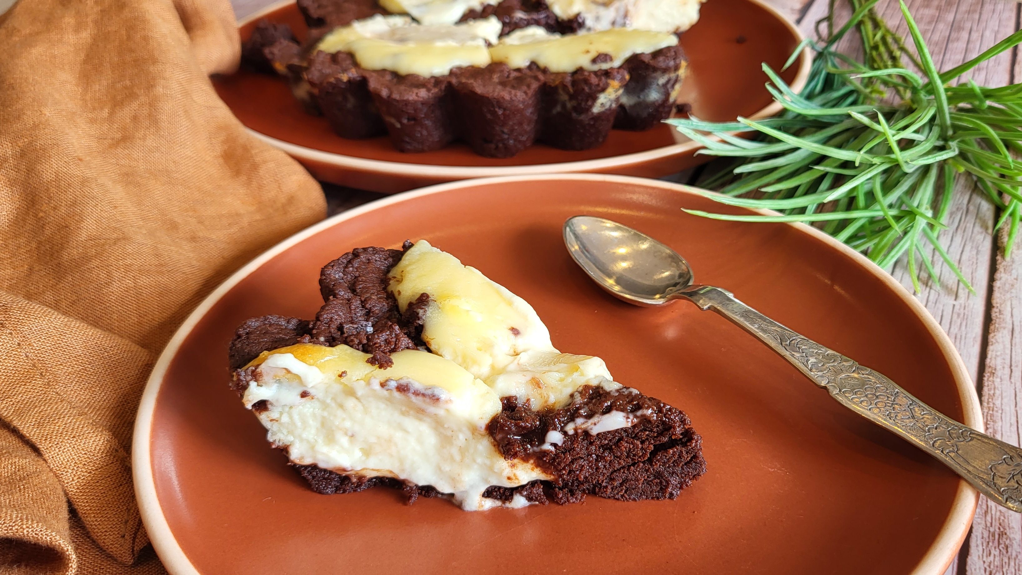 Brownie avec insert crémeux