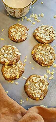 Cookies croissant aux amandes