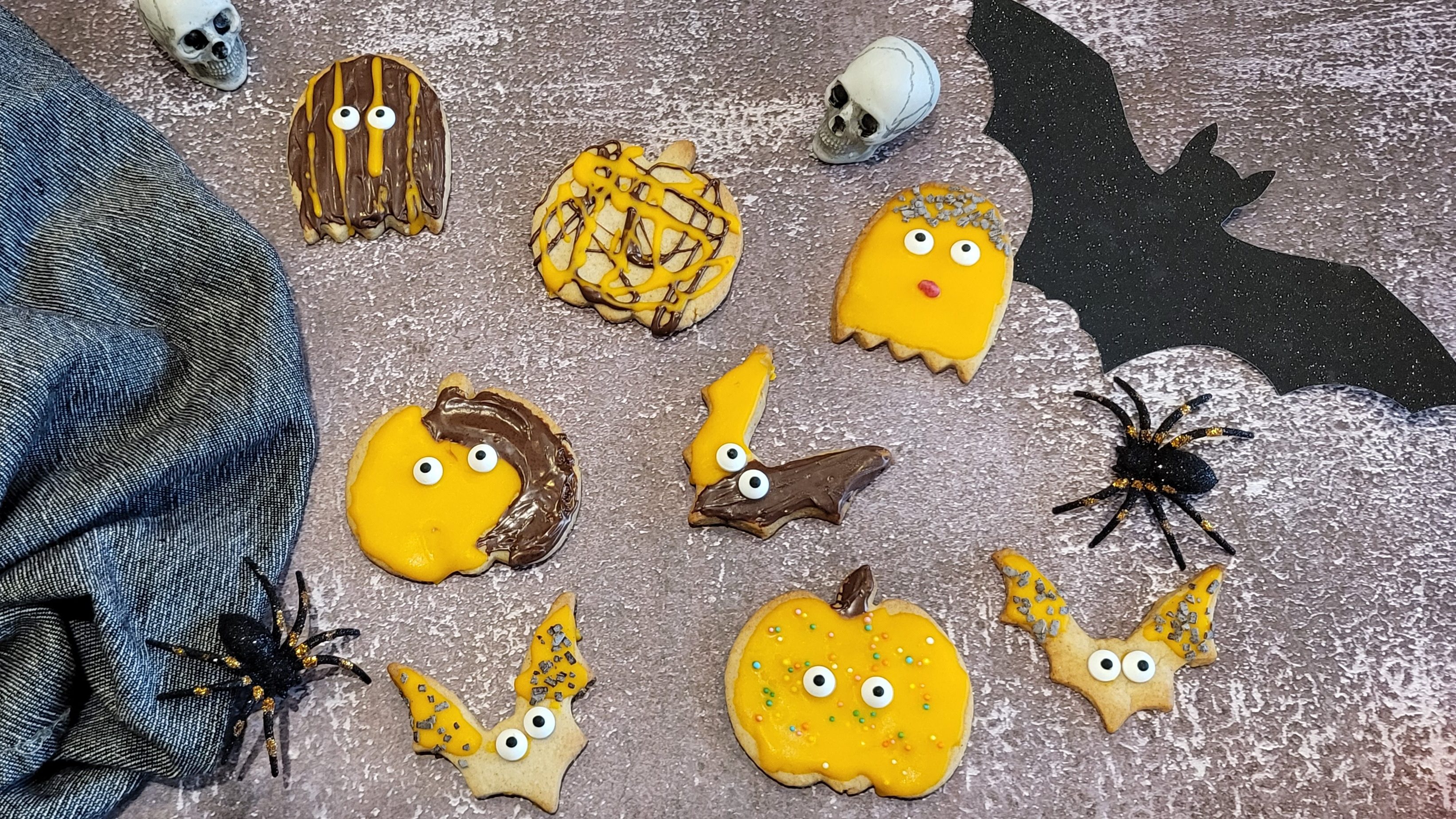 Biscuits d’halloween