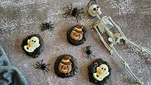 Cookies chocolat d’halloween