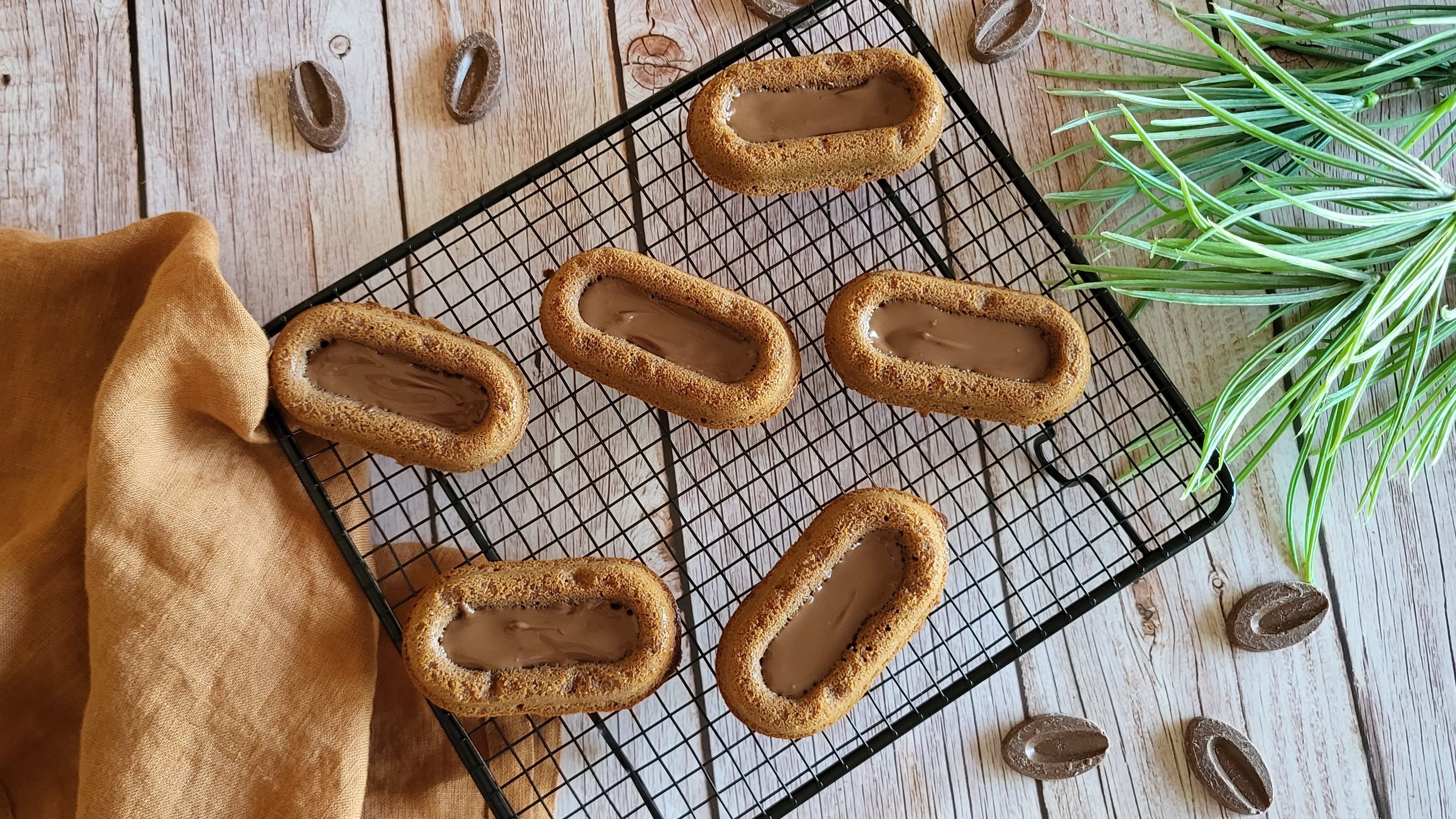 Fondant chocolat caramel