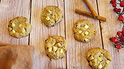 Cookies cannelle chocolat blanc