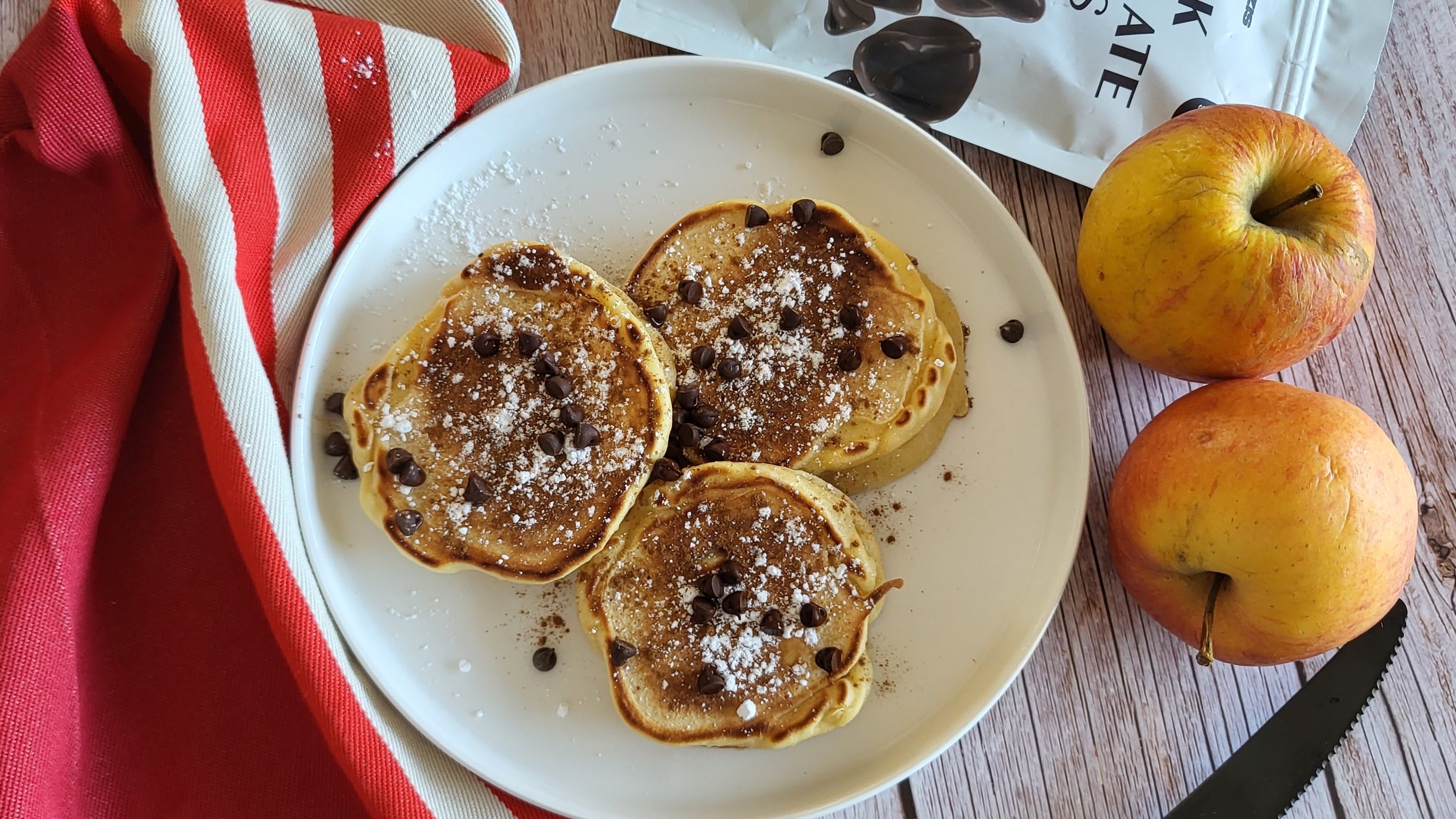 Pancakes à la pomme