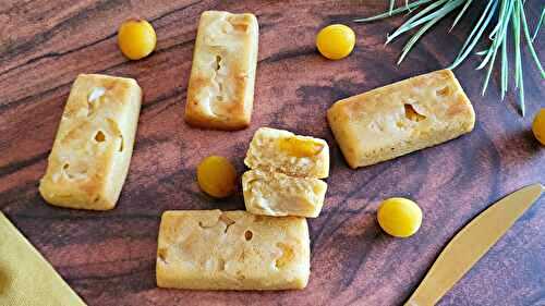 Mini cake amande et mirabelles