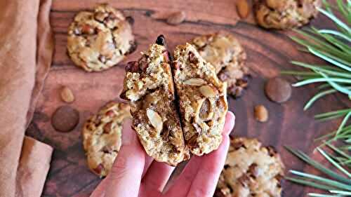 Cookies chocolat et amandes