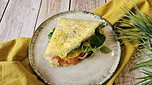 Wrap garni aux flocons d’avoine