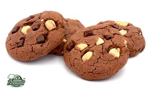 Cookies "Végétaliens" chocolat, noix de cajou et dattes