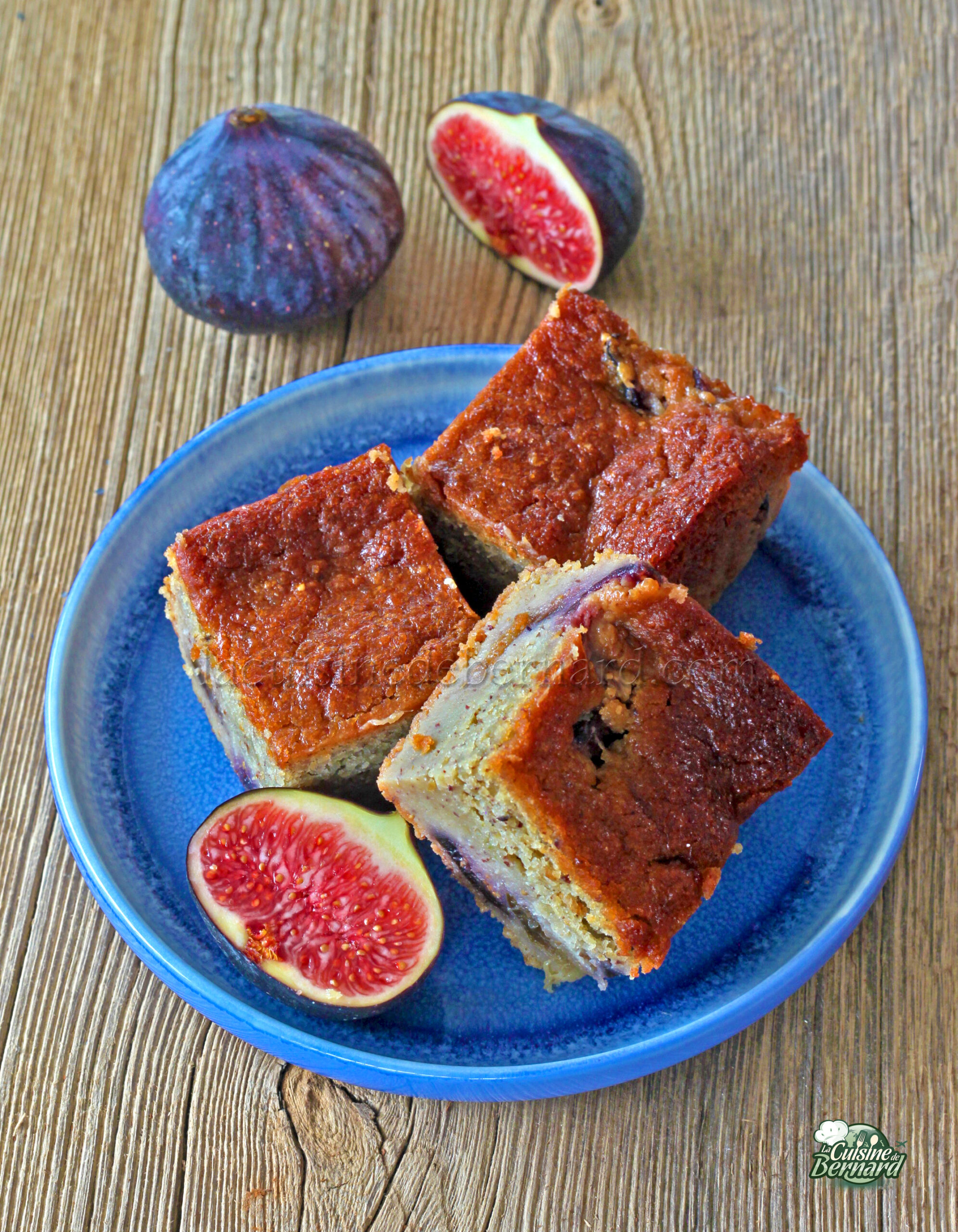 Gâteau figues noisettes