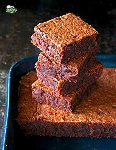 Gâteau chocolat amande et pépites de chocolat