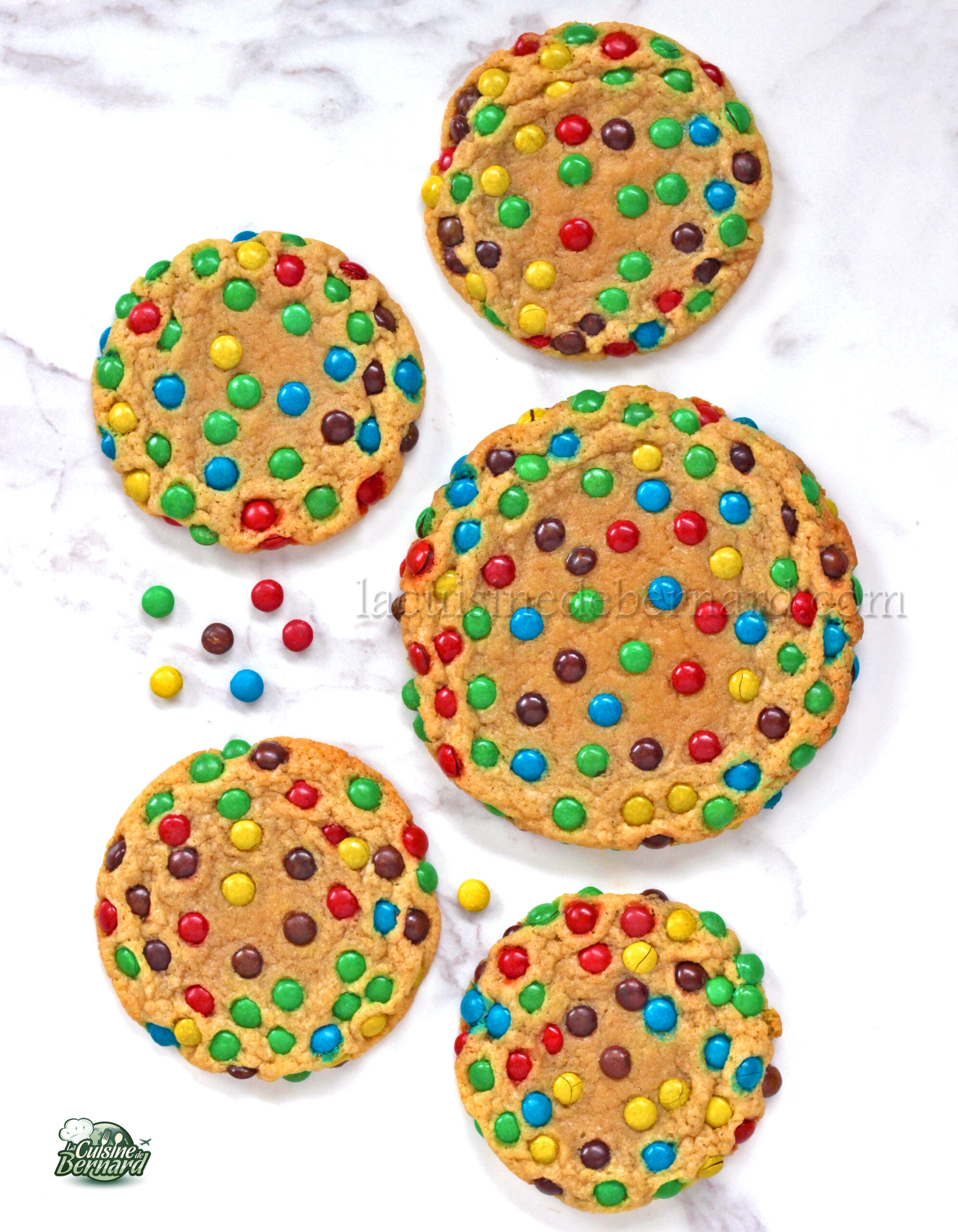 Cookies mini M&M's