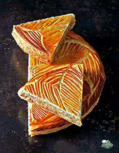 Galette des Rois cacahuètes, banane et caramel