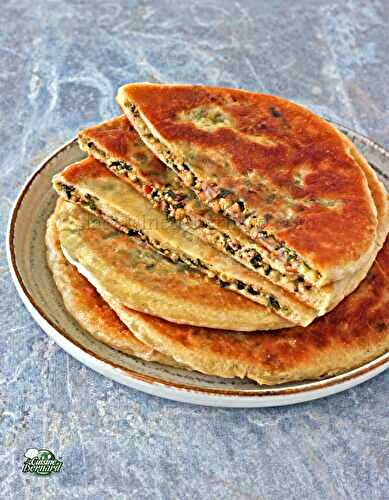 Galettes shiitakés, tofu et lahé