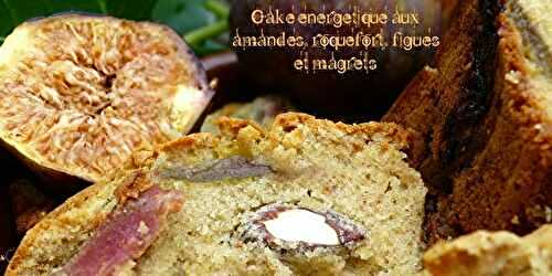 Cake énergétique aux amandes, roquefort, figues et magrets - 🥗 La Cuisine de Coco 🍜