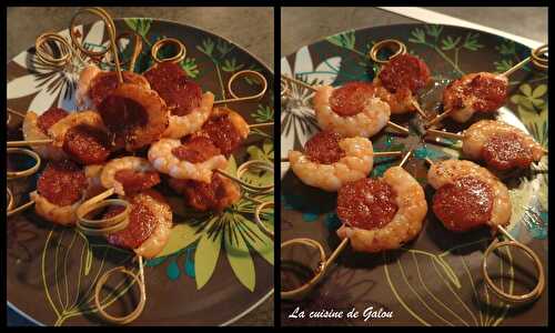 CREVETTES / CHORIZO