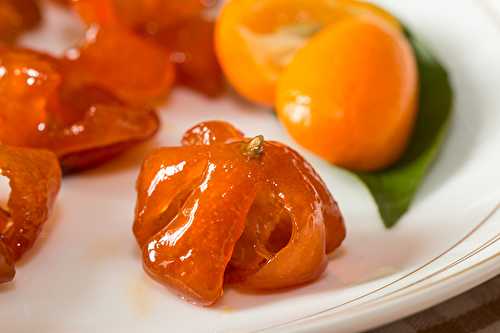 Kumquats confits, Recette autour d'un ingrédient #25