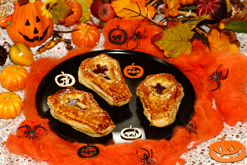 Cercueils comme des Pops tarts pour Halloween