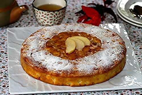 Gâteau madeleine aux pommes