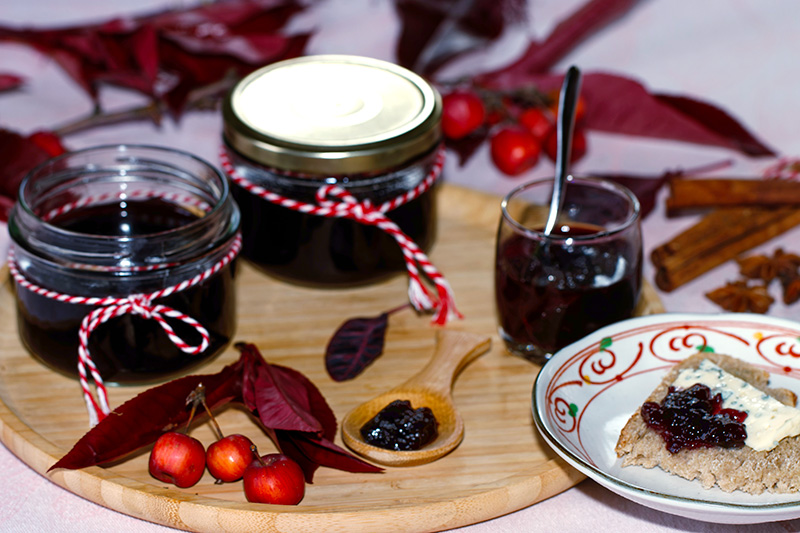 Gelée de vin chaud aux épices de Noël