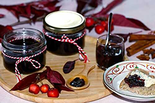 Gelée de vin chaud aux épices de Noël