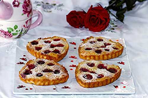 Tartelettes amandines aux framboises