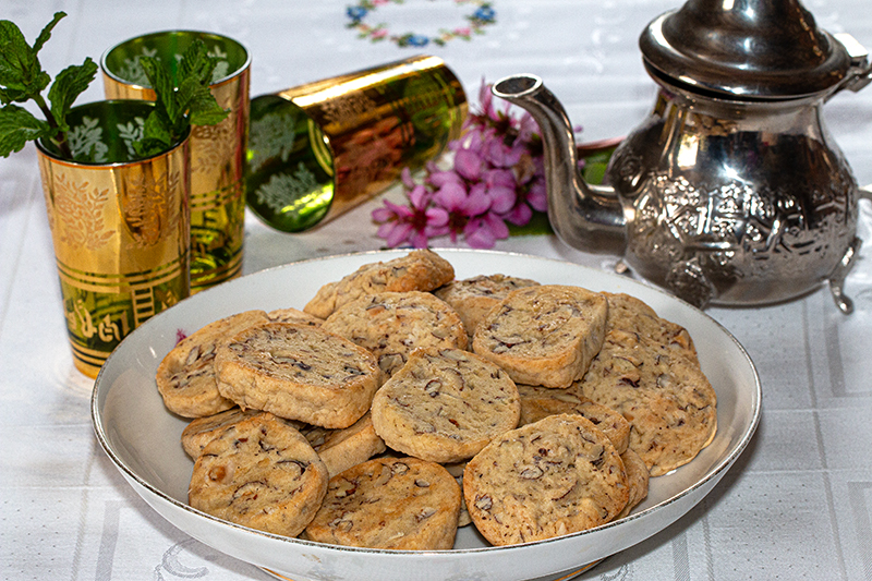 Biscuits  croquants aux noisettes