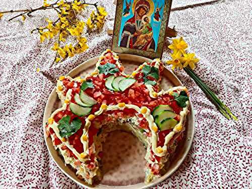 Salade russe inspirée du Kokochnik « Beauté russe »