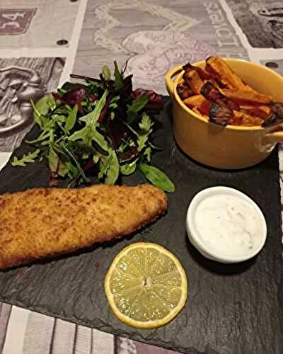 Fish and chips (patates douces)
