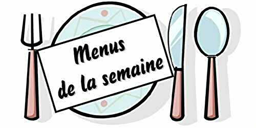 ✏ Menu Semaine 42 Année 2023 ✏