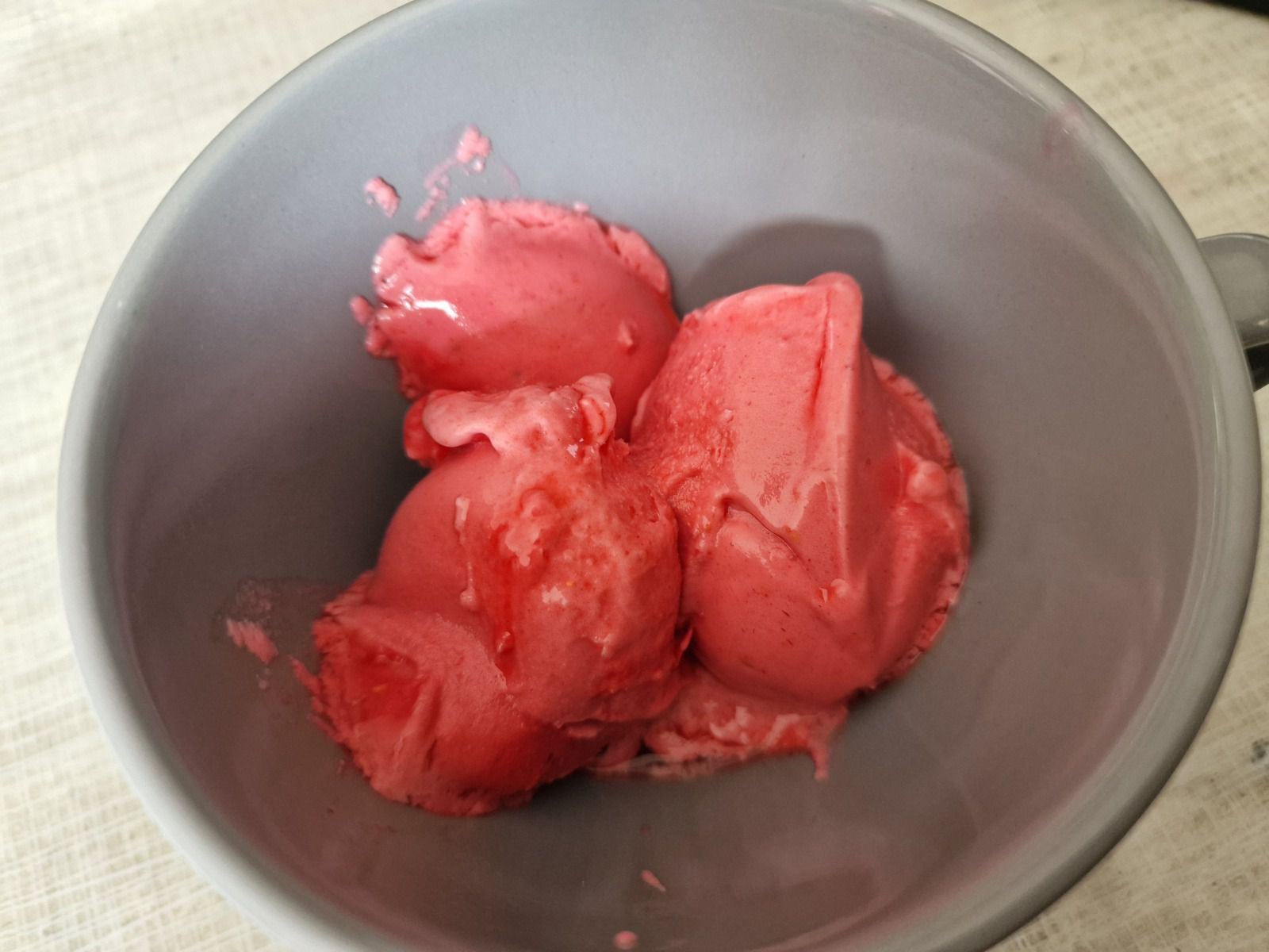 Glace Yaourt / Framboise à la Ninja Creami