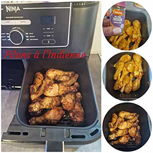 Pilons à l'indienne Ninja Air Fryer