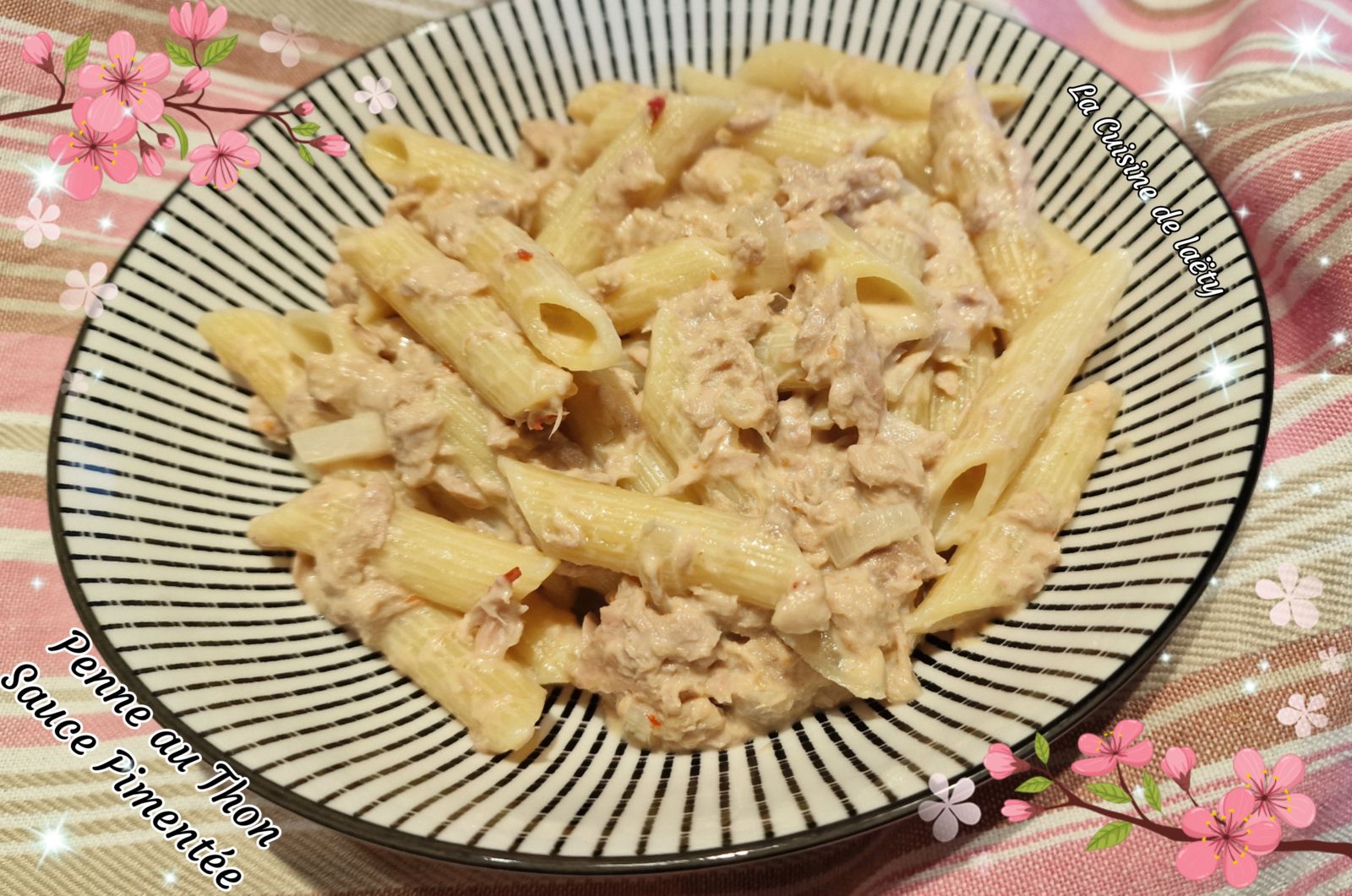 Penne au Thon à la Sauce Pimentée