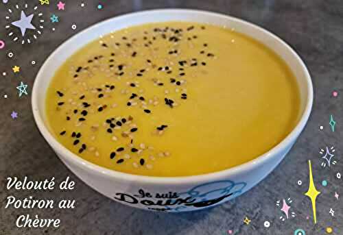 Velouté de Potiron au Chèvre