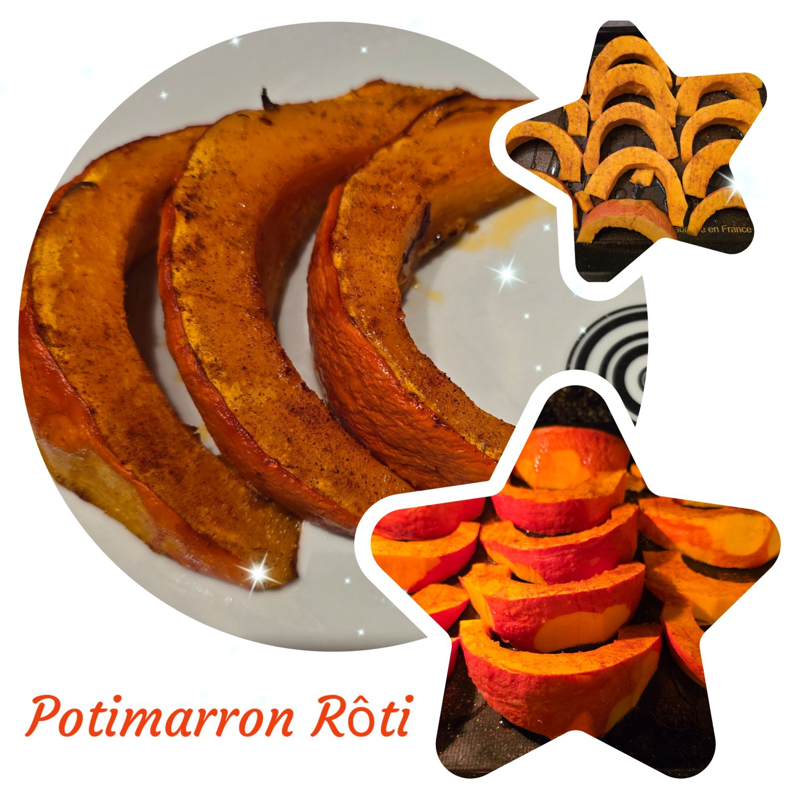 Potimarron Rôti au Four