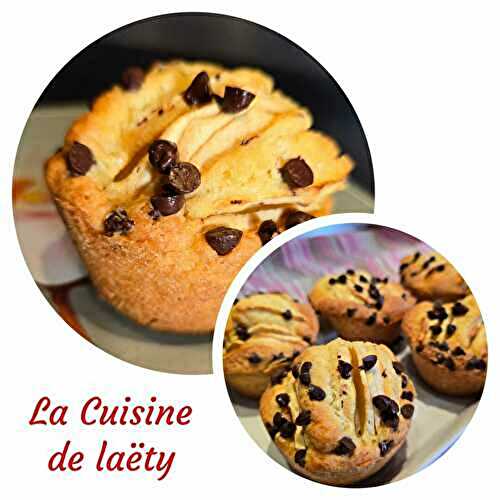 Gâteau aux Pommes et aux Pépites de Chocolat façon Muffins