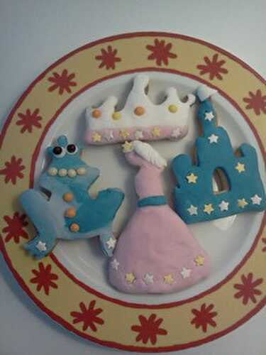 Recette biscuits à la vanille : thème princesse Scrapcooking