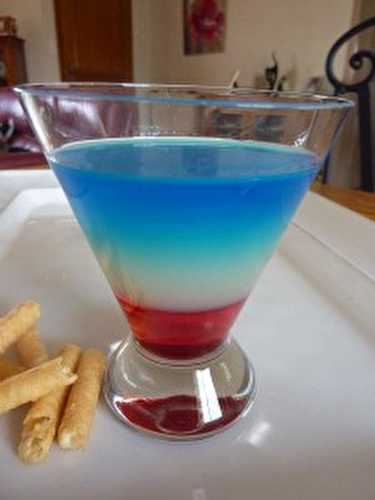 Recette - Cocktail tricolore