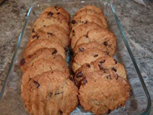 Recette - Cookies au beurre de cacahuète