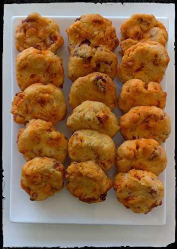 Recette - Cookies tomates séchées/chorizo