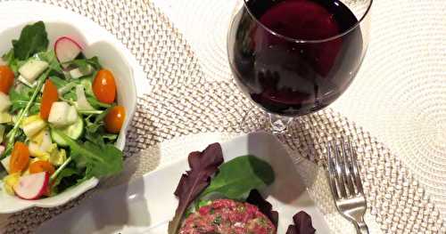 Tartare de boeuf classique