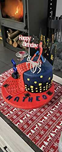 Cake design spiderman