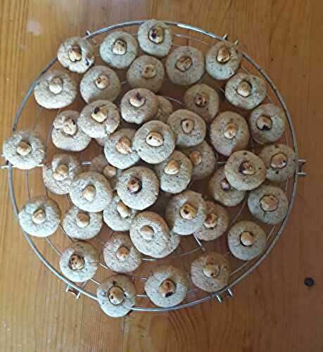 NOISETINS (bredeles noisette)