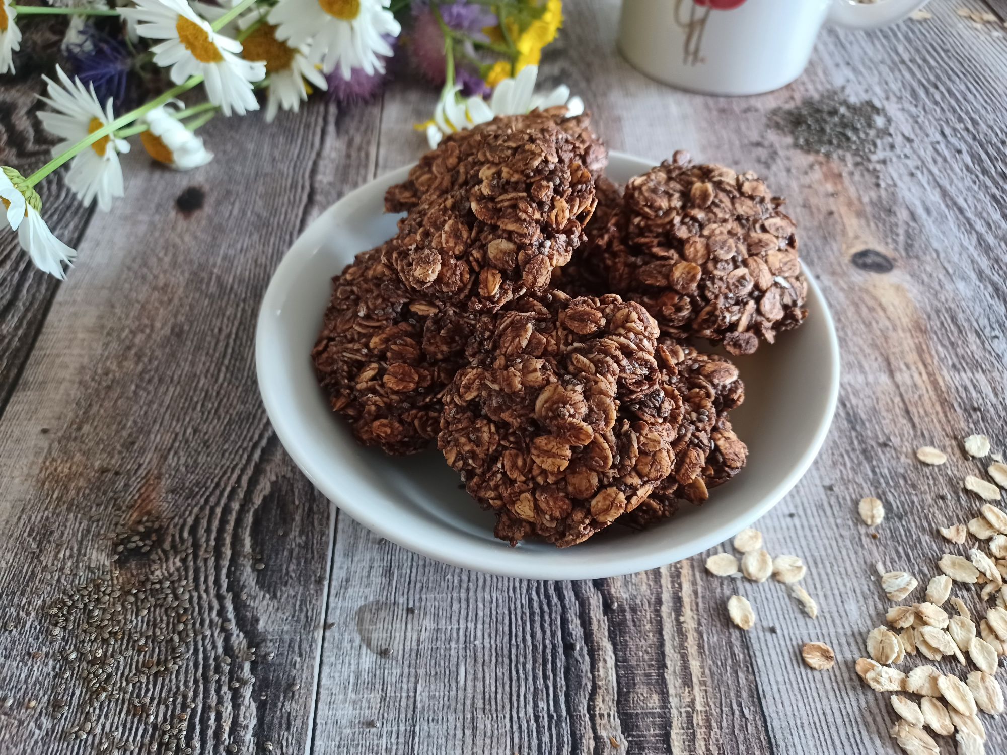 Cookies au chocolat et graines de chia