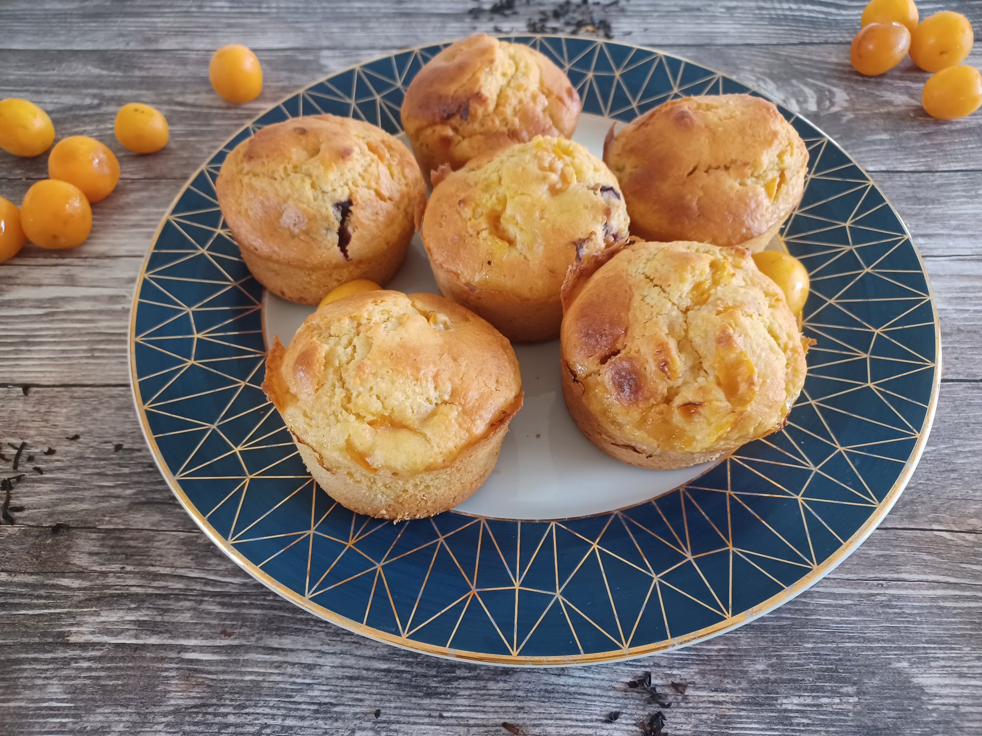 Muffins aux mirabelles