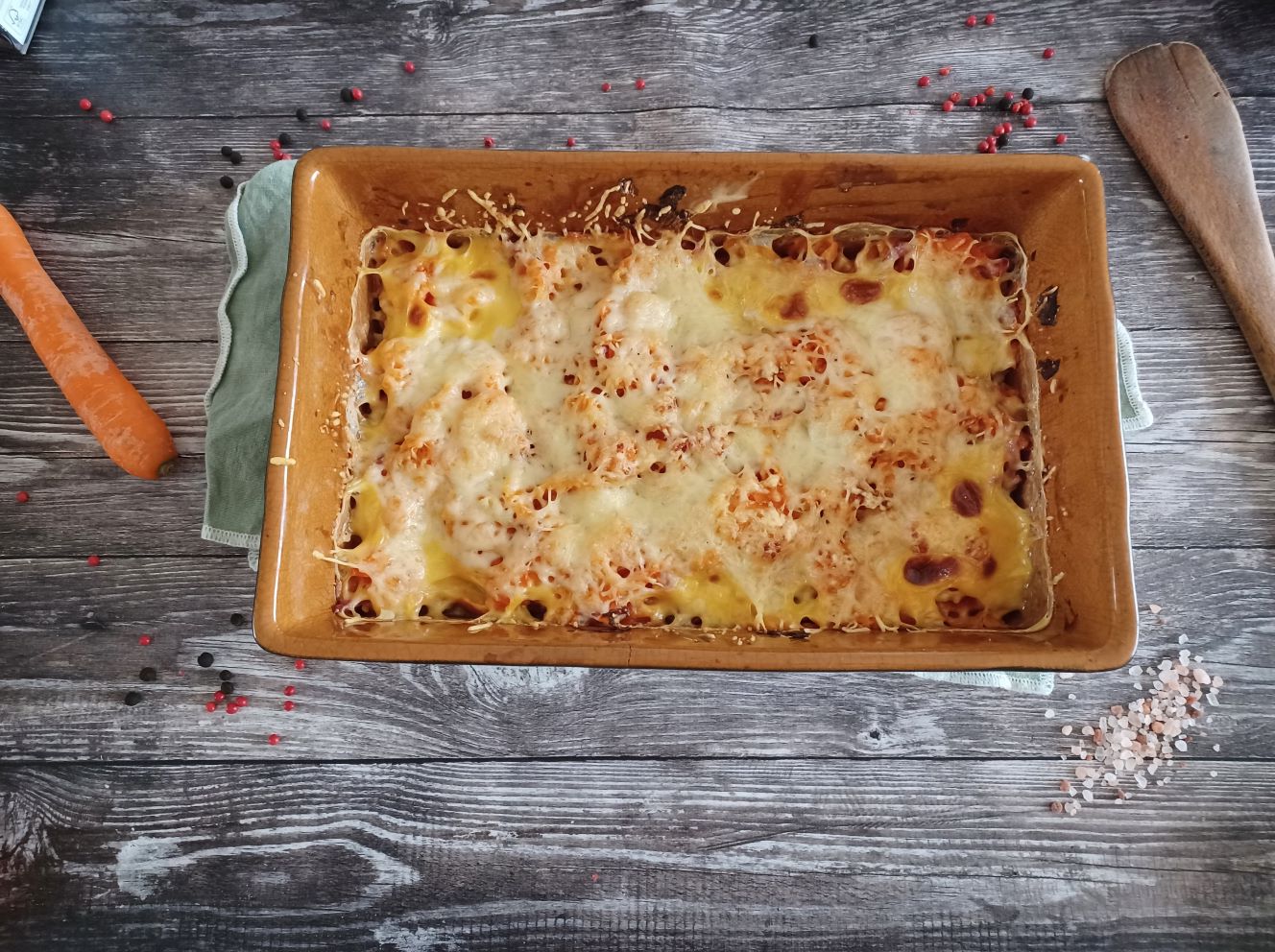 Gratin de carottes à la cancoillotte