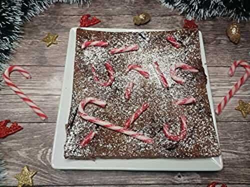 Brownies de noël au sucre d’orge