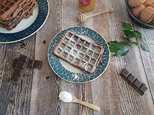 Gaufre au chocolat