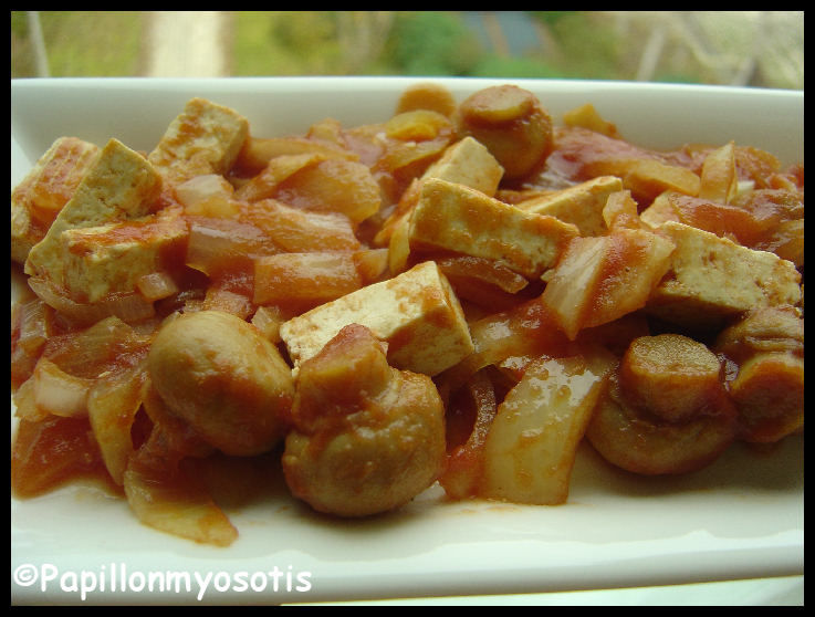 POELEE DE TOFU AUX LEGUMES